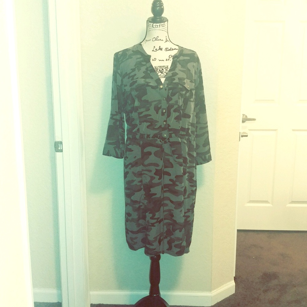 Lane Bryant Camouflage Dress